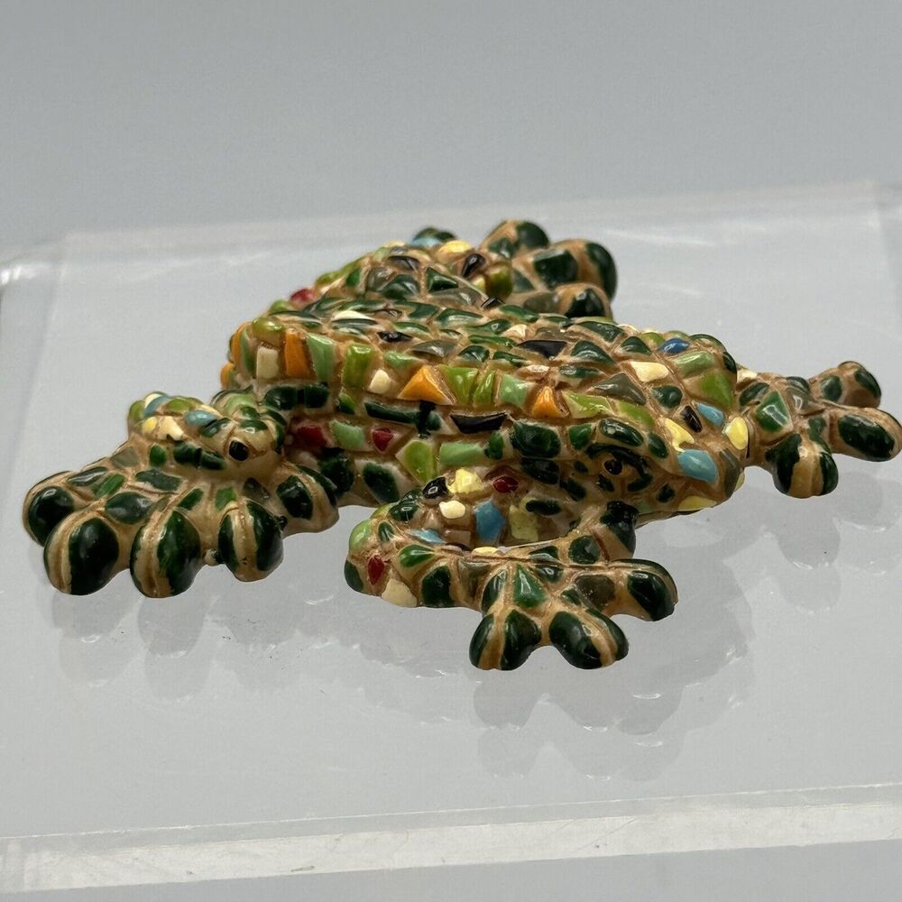 Barcino Tree Frog Mosaic Animal Collection Barcino Fridge Magnet Hand Painted